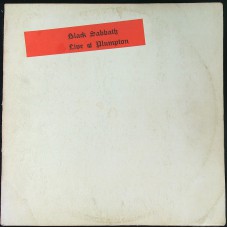 BLACK SABBATH Live At Plumpton (Not On Label (Black Sabbath – none) unofficial live LP (Hard Rock, Heavy Metal)